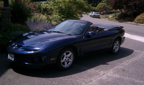 2000 pontiac firebird base convertible 2-door 3.8l