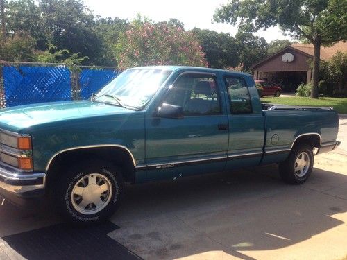 1997 chevrolet c1500 silverado extended cab pickup 3-door 5.7l