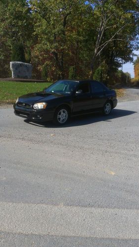 2004 subaru impreza wrx sedan 4-door 2.0l