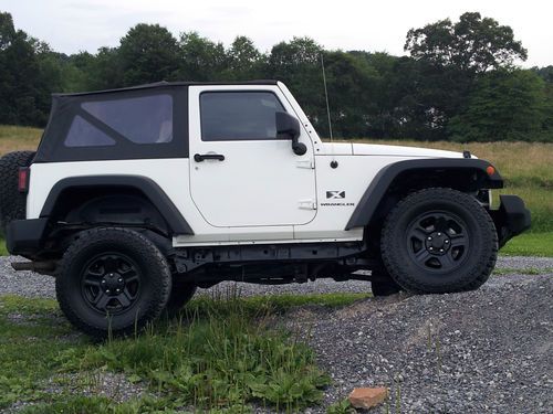 2008 jeep wrangler x sport utility 2-door 3.8l