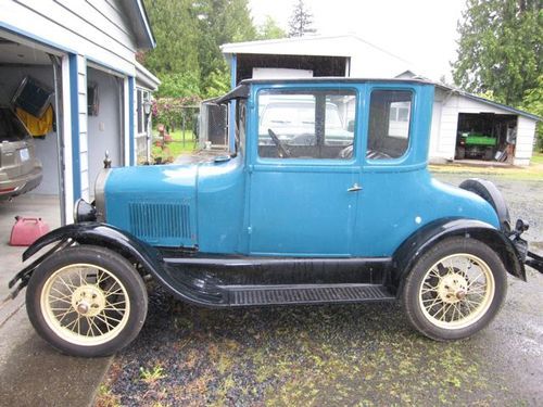 1927 ford model t coupe