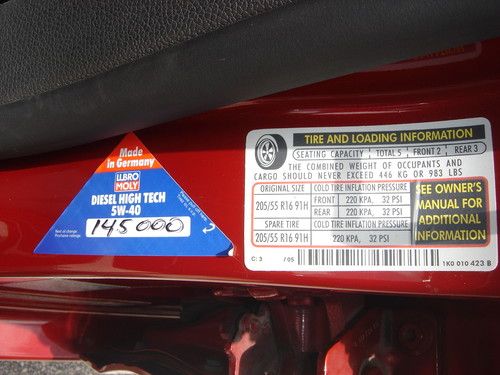 2006 VW Jetta TDI Diesel 5 speed new clutch, timing belt, water pump, US $8,900.00, image 13