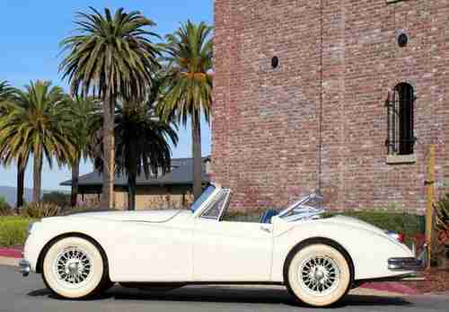 CALIFORNIA BLACK PLATES 100% SOLID ORIGINAL BODY EXCELLENT GAPS XK 140 DHC 54 56, image 2