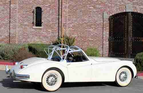 CALIFORNIA BLACK PLATES 100% SOLID ORIGINAL BODY EXCELLENT GAPS XK 140 DHC 54 56, image 6