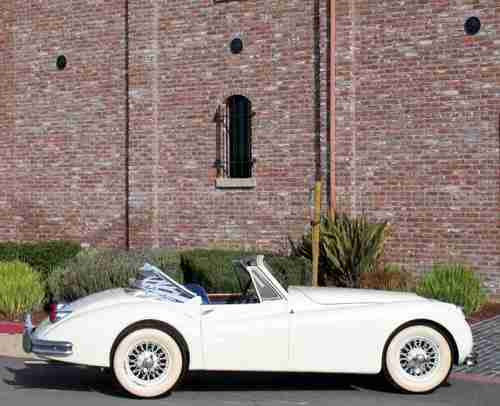 CALIFORNIA BLACK PLATES 100% SOLID ORIGINAL BODY EXCELLENT GAPS XK 140 DHC 54 56, image 7