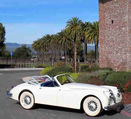 CALIFORNIA BLACK PLATES 100% SOLID ORIGINAL BODY EXCELLENT GAPS XK 140 DHC 54 56, image 8
