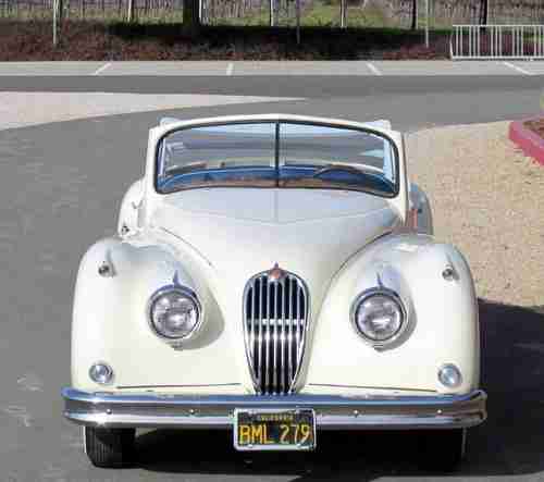 CALIFORNIA BLACK PLATES 100% SOLID ORIGINAL BODY EXCELLENT GAPS XK 140 DHC 54 56, image 10