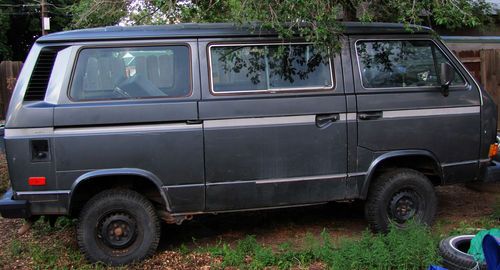 1986 vw vanagon syncro  not running but in good shape rare