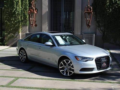 2012 audi a6 2.0t premium sedan 4d