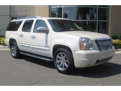 Denali dual dvd's navigation camera running boards leather heated seats lcl tard