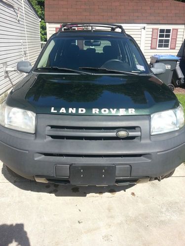 2002 land rover freelander s sport utility 4-door 2.5l