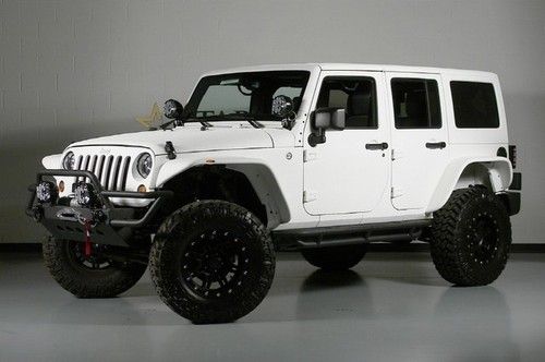 Starwood custom! 4 lift! leather, smittybilt bumper / winch! 35 tires!