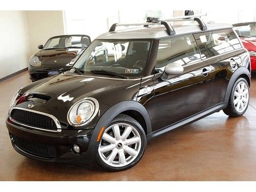 2010 mini cooper clubman s 6 speed manual 3-door wagon