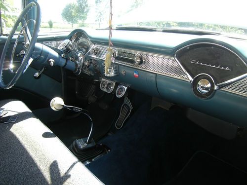 1955 Chevy 210 hardtop 327 Muncie 4speed  9