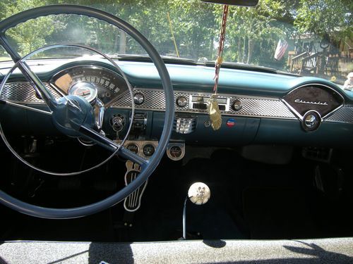1955 Chevy 210 hardtop 327 Muncie 4speed  9