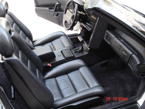1992 CADILLAC ALLANTE CONVERTIBLE 1 OWNER 41K MILES PEARL WHITE 3 DAY AUCTION, image 9