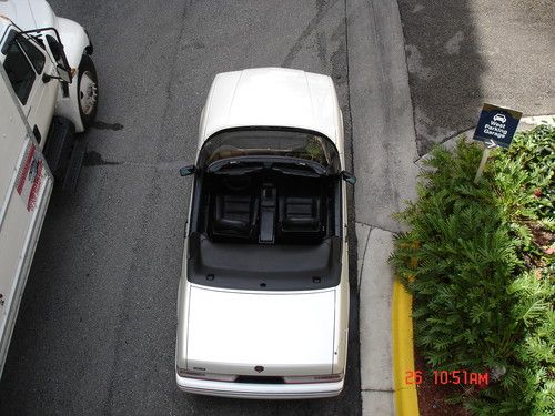 1992 CADILLAC ALLANTE CONVERTIBLE 1 OWNER 41K MILES PEARL WHITE 3 DAY AUCTION, image 10