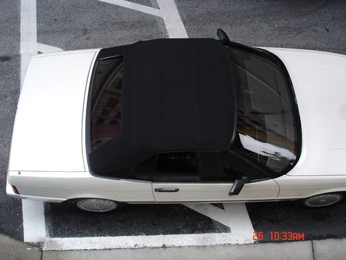 1992 CADILLAC ALLANTE CONVERTIBLE 1 OWNER 41K MILES PEARL WHITE 3 DAY AUCTION, image 13