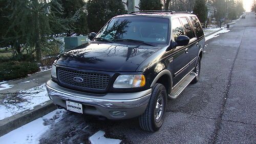 2000 ford expedition eddie bauer sport utility 4-door 5.4l w/ remote start &amp; dvd