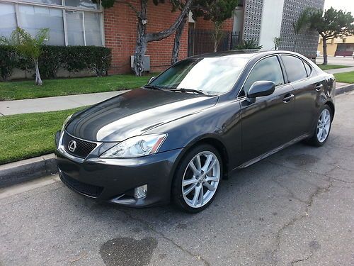 2006 lexus is350 base sedan 4-door 3.5l