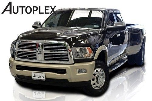 11 ram 3500 laramie longhorn dually diesel navigation 4x4!