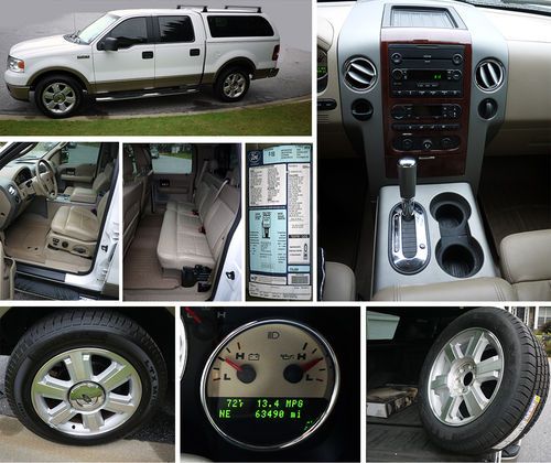 1 owner, 63K miles, SnugTop Cap, BedRug, LineX, Lariat SuperCrew 5.4L, US $22,500.00, image 2