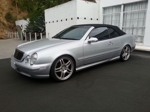 2002 mercedes clk 430 convertible 48000miles