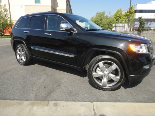 2012 jeep grand cherokee overland sport utility 4-door 5.7l