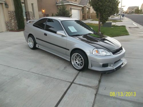 2000 honda civic 2 door -complete body kit