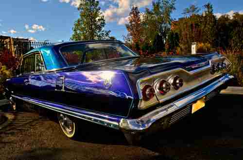 1963 CHEVY IMPALA - CANDY APPLE BLUE 55k miles, image 8