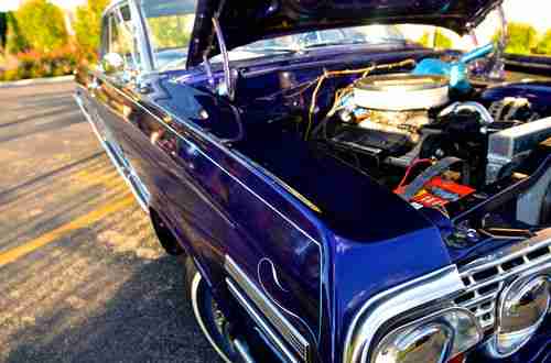 1963 CHEVY IMPALA - CANDY APPLE BLUE 55k miles, image 16
