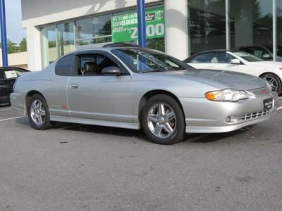 05 chevrolet monte carlo coupe power glass moonroof/leather seats/chrome wheels