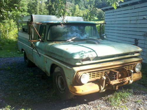 1963 chevrolet c20 truck, air compressor, air conditioning, needs restored