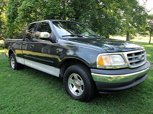 No reserve 2001 ford f-150 xlt 4 door crew cab auto 4.2l v6 very nice