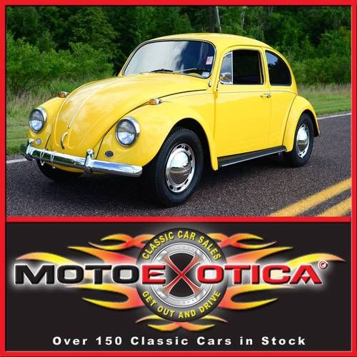 1967 vw beetle, professional restoration, leather interior, 1500cc, manual