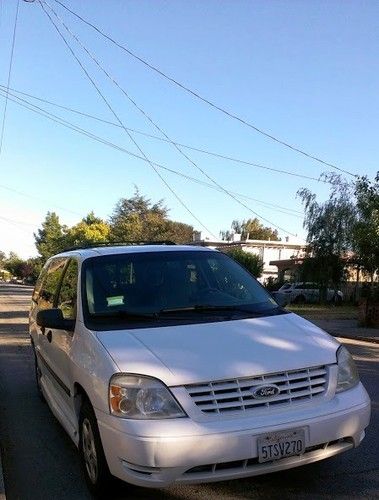 Wheelchair handicap van 2006 ford freestar se, manual ramp accessibility