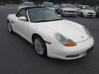 2000 porsche boxster white/tan low miles carfax cert we ship bid now great car!!