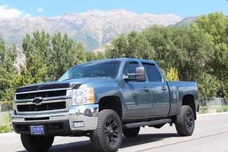 2008 chev silverado 2500hd 6.6l duramax turbo diesel crew cab 4x4 ltz leather