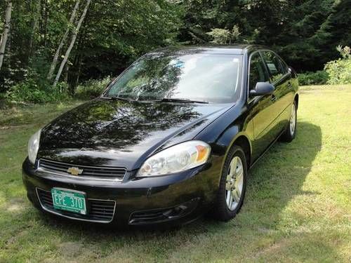 2008 chevy impala lt flex fuel e85 ethanol 3.9v6 loaded w/options rebuilt title