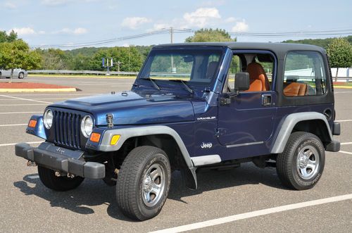 Jeep wrangler apex edition no reserve suv 2-door 4.0l engine 4x4 low mileage