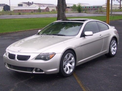 2004 bmw 645ci! nav! bank repo! absolute auction! no reserve!