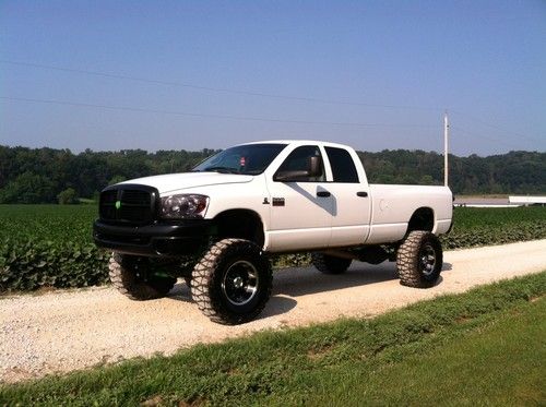 Lifted 2008 dodge 2500 diesel 6.7 cummins 4x4 crew cab