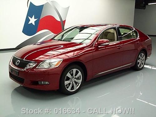 2008 lexus gs350 awd sunroof nav rear cam xenons 56k mi texas direct auto