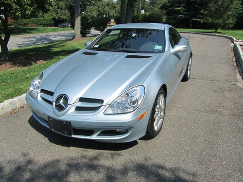 2005 mercedes benz slk350 convertible 2 dr manual transmission 5700 miles silver