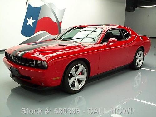 2009 dodge challenger srt8 hemi 6 spd sunroof nav 41k texas direct auto