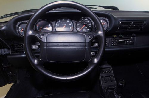 1994 PORSCHE 964 CARRERA 4 WIDEBODY EXTREMELY RARE 1 OF 238 BUILT BLACK/BLACK, image 7