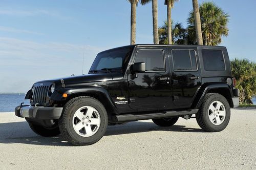 2008 jeep wrangler unlimited sahara sport utility 4-door 3.8l