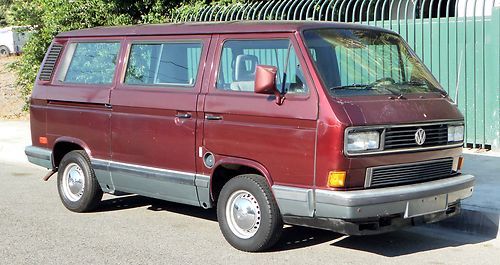 1989 vw vanagon, 100% rust free, needs work, great body, no reserve