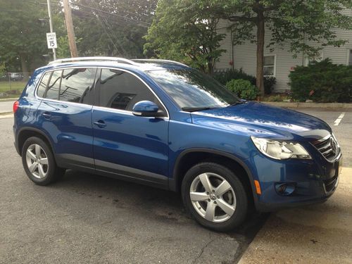 No reserve 2010 volkswagen tiguan 4motion awd 4dr wolfsburg turbo auto panoramic