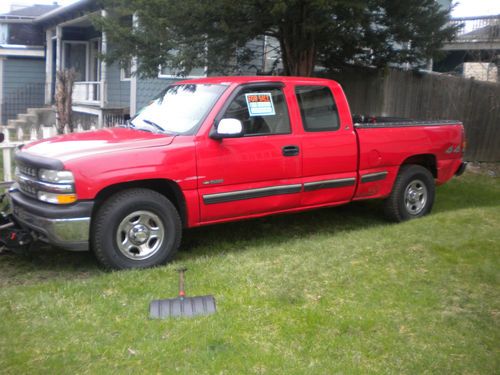 1999 chevrolet silverado 1500 ls extended cab pickup 3-door 4.8l